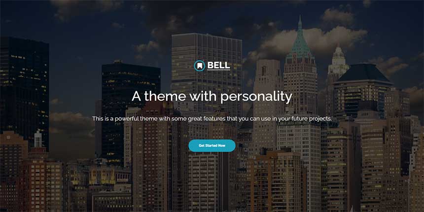 多功能免插件Bootstrap模板