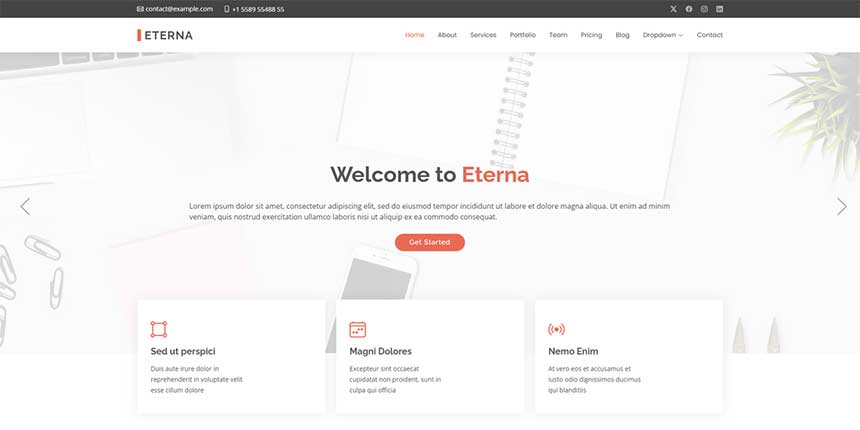 免费多功能Bootstrap自适应网站模板