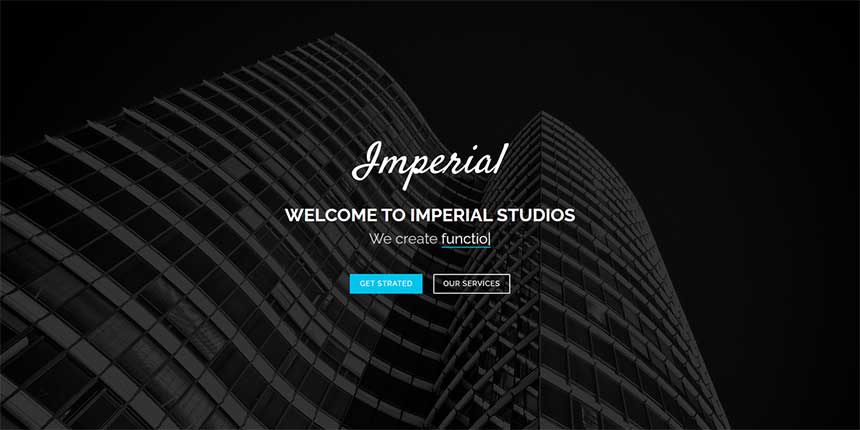 单页Bootstrap主题自适应网站模板