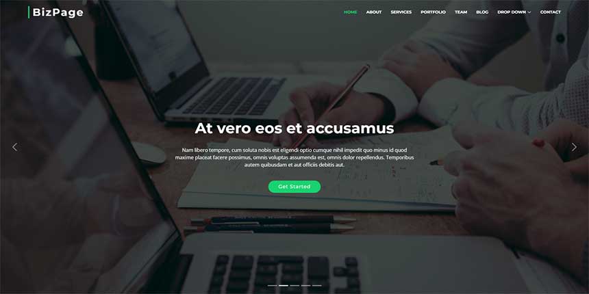 Bootstrap商业模板